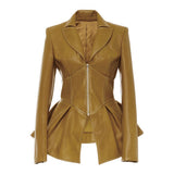 Jacket Black Faux Leather