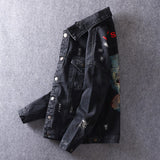 Men Jacket Black Color Skull