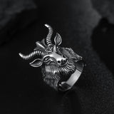 Goat Horn Head Ring