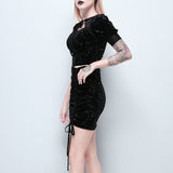 Sexy Mesh Bandage Bodycon