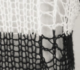 White Stripes Black Steampunk Pullover