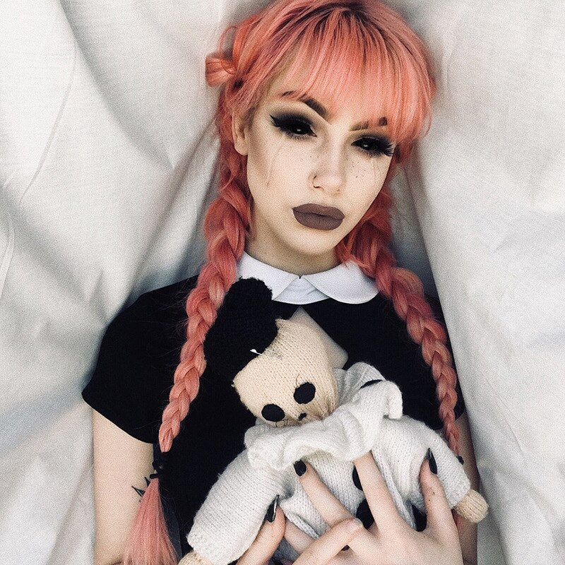 Peter Pan Collar Crop Top