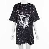Long T-Shirt Gothic Grunge Black