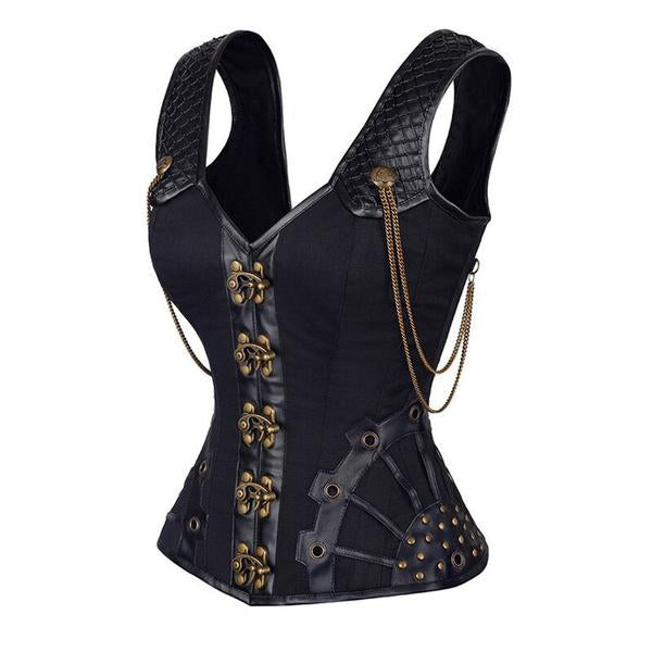 Corset Gothic Leather