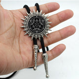 New Arrival Magic Pentagram Bolo Tie Trendy Pentagram Necklace