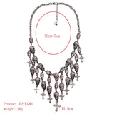 Skull Heads Necklace
