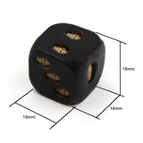 5pcs/set Black Skull Dice