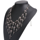 Skull Heads Necklace