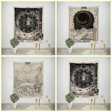 Tarot Hanging Tapestries Sun Star Moon