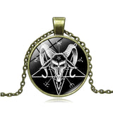 Skull Head Pendant Necklace