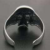 Stainless Steel Skull Mens Bracelet