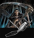 Gothic Cross Stainless Steel Coffin Necklace