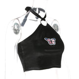 Gothic Camisole Butterful Print
