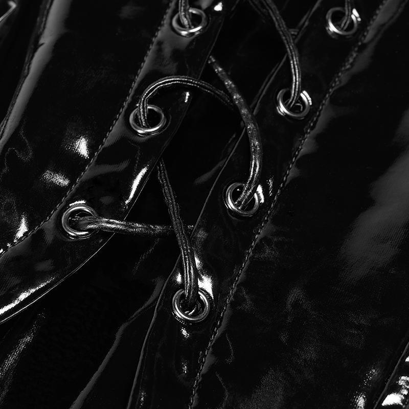 Punk Bright PU Leather Leggings