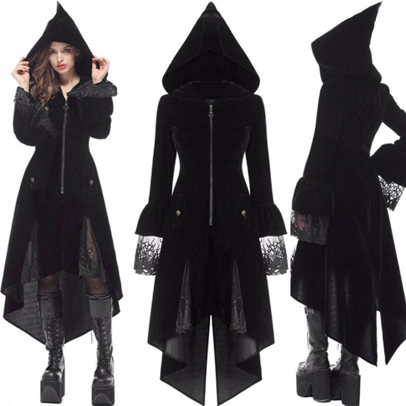 Witch Long Dress Hoodie