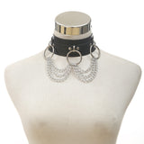 O round Chain  Chocker Gothic