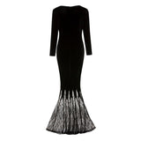 Long Autumn Maxi Dress