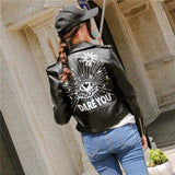 Women Faux Leather Jacket