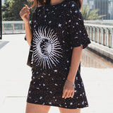 Long T-Shirt Gothic Grunge Black