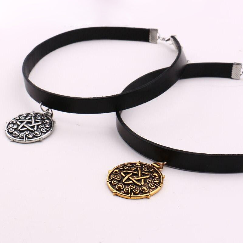 Gothic Leather Choker The Witcher 3