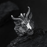 Goat Horn Head Ring