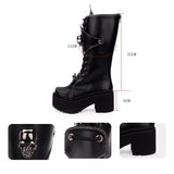 Gothic Punk High Boots