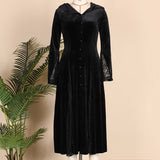 Empire Hooded Maxi Dress