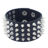 Gothic Four Row Rivet Bracelet