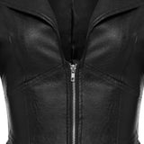 Jacket Black Faux Leather