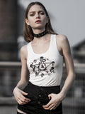 Slim T-shirt Skull Printed