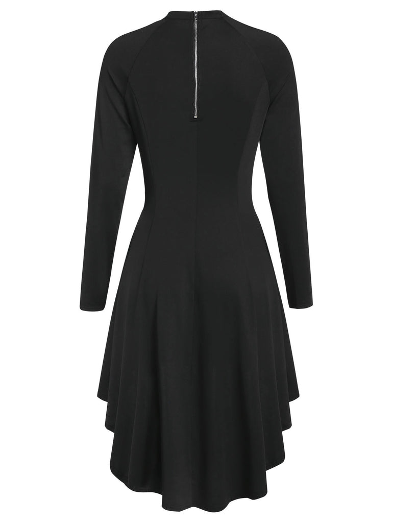 Gothic Faux Leather Dress