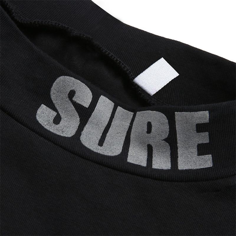 Long Sleeve Crop Top Reflective