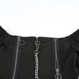 Gothic Punk Sexy Crop Tops