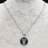Necklace Men Seal of Lucifer