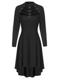 Gothic Faux Leather Dress