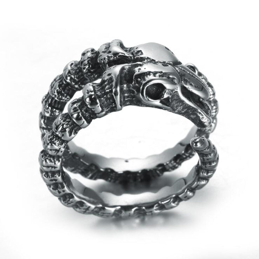 Stainless Steel Rings Goat Devil