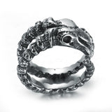Stainless Steel Rings Goat Devil