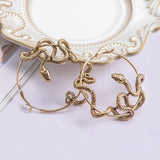 Gothic Cool Snake Earrings