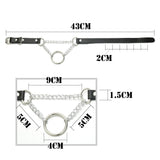 Gothic Choker  PU Leather Chain