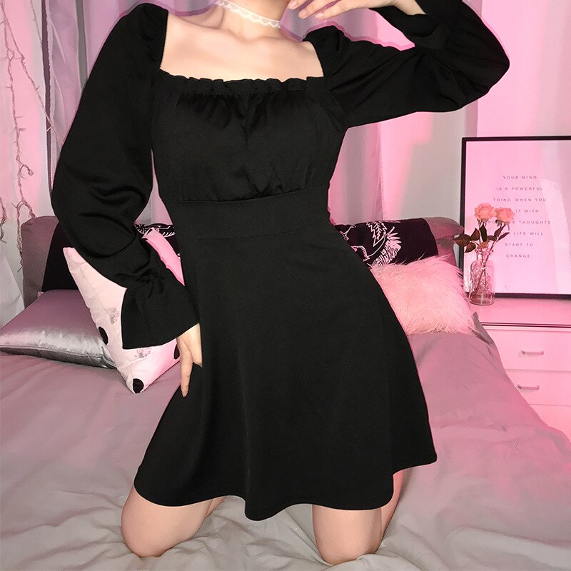 Sexy Bandage Long Sleeve Dresses