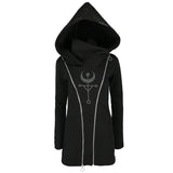 Gothic Casual Hoodies Long Sleeve