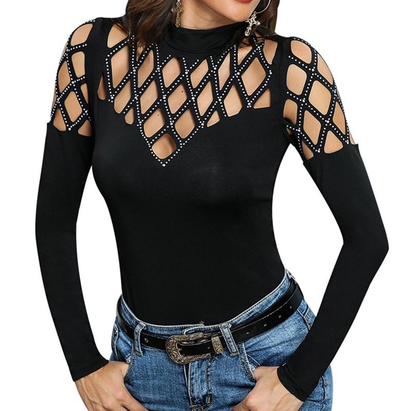 Gothic Sexy Mesh Shirt