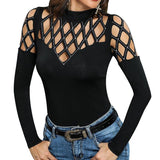 Gothic Sexy Mesh Shirt