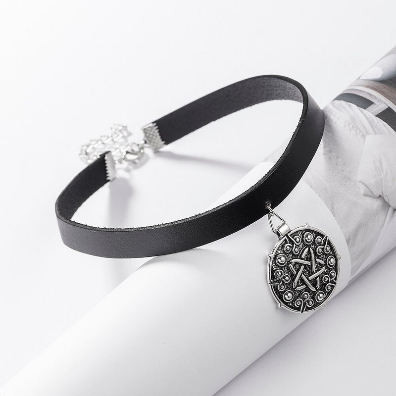Gothic Leather Choker The Witcher 3