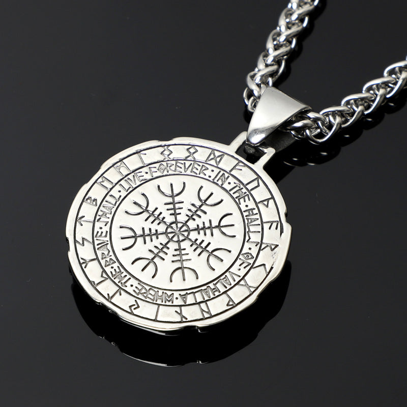 Stainless Silver and Gold pendant