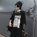Cross T-Skirt Short Sleeve Plus Size