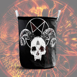 Satanic Goat Head Laundry Basket