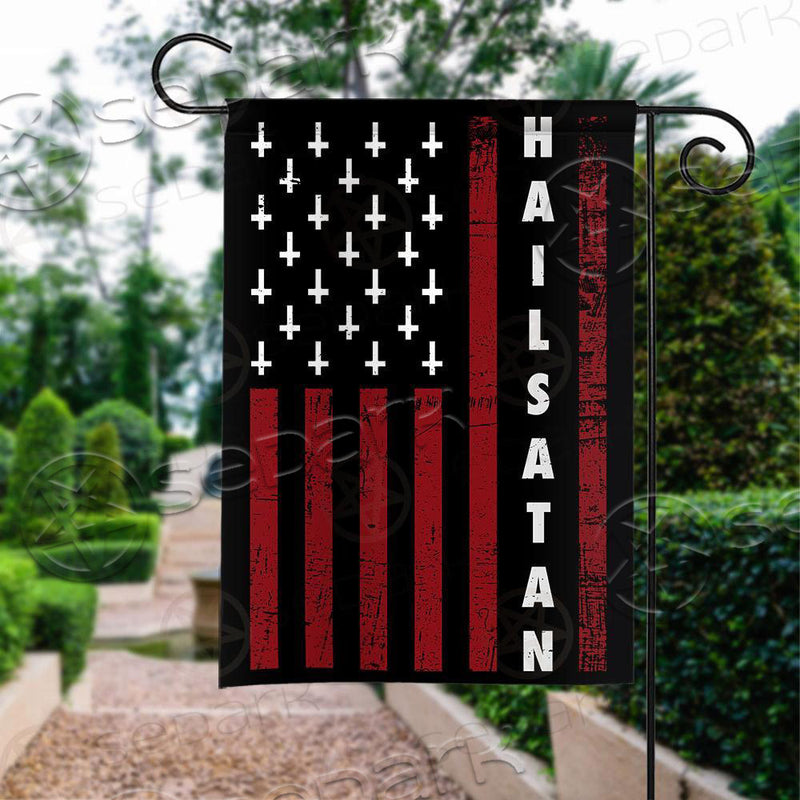 Hail Satan SED-0215 Flag