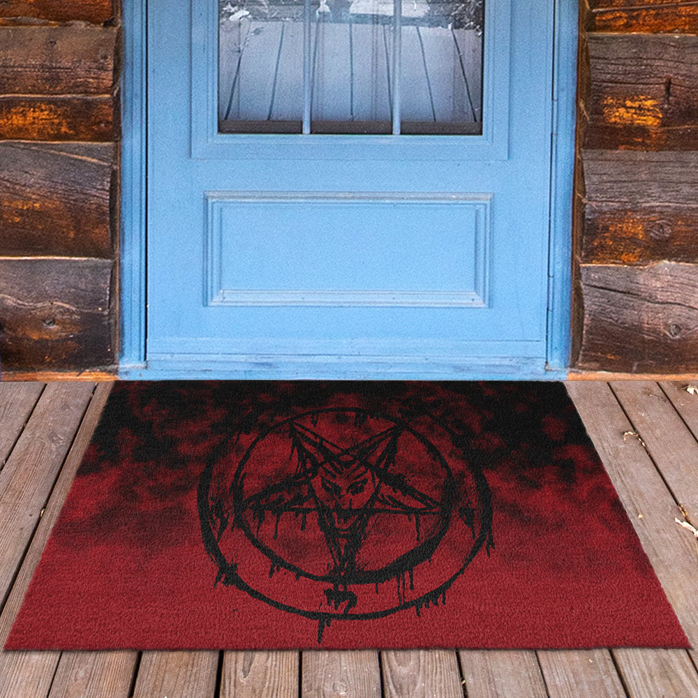 Baphomet Doormat