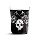 Satanic Goat Head Laundry Basket